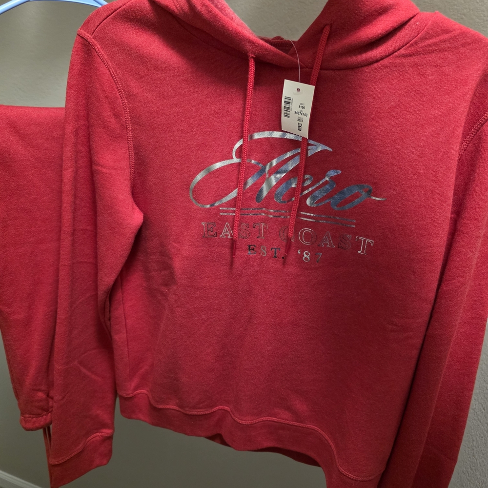 Aeropostale Red Hoodie Set